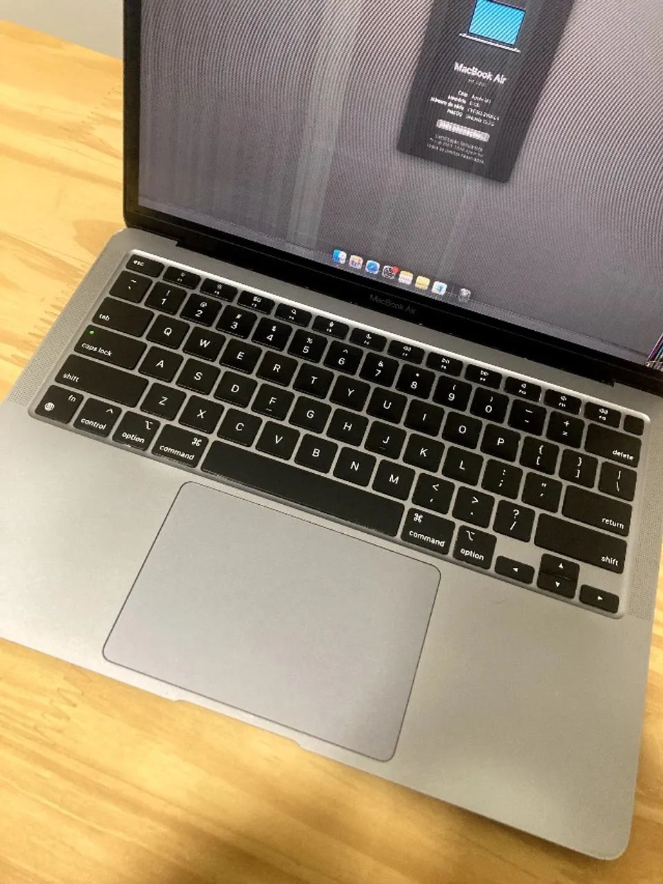 MacBook Air M1  -  com dano (leia) - Foto 3