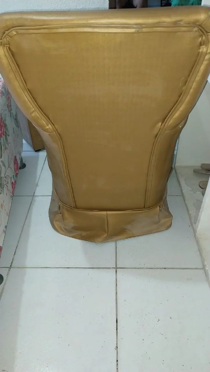 Poltrona de balanço com pulf  - Foto 4