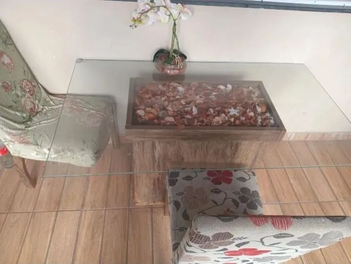 Mesa de vidro - Foto 4