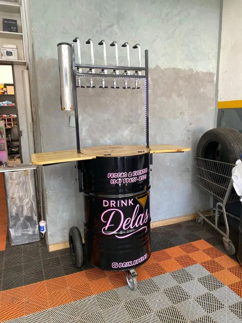 Carrinho de Drinks - Foto 4