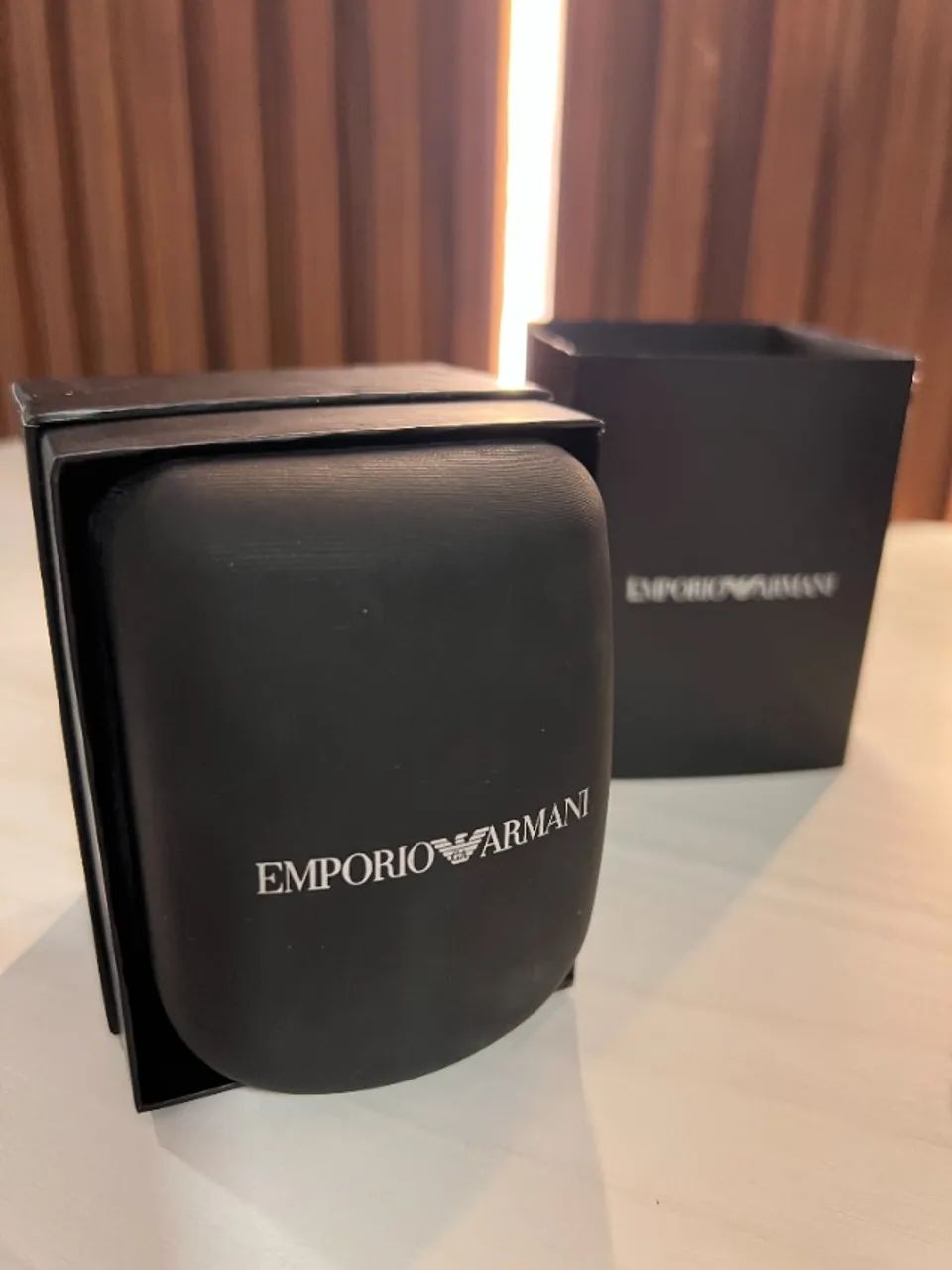 Relógio Empório Armani preto - Foto 4
