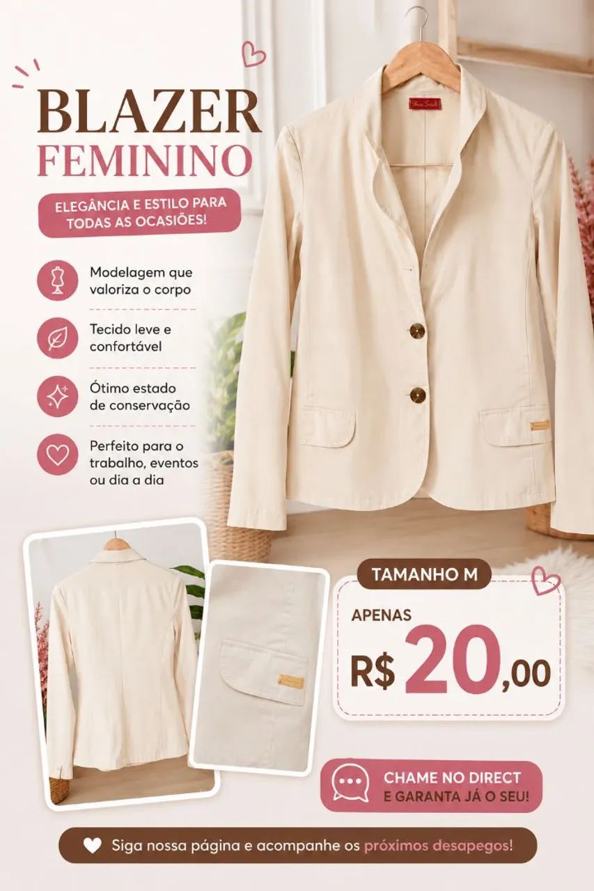 Blazer tamanho M 