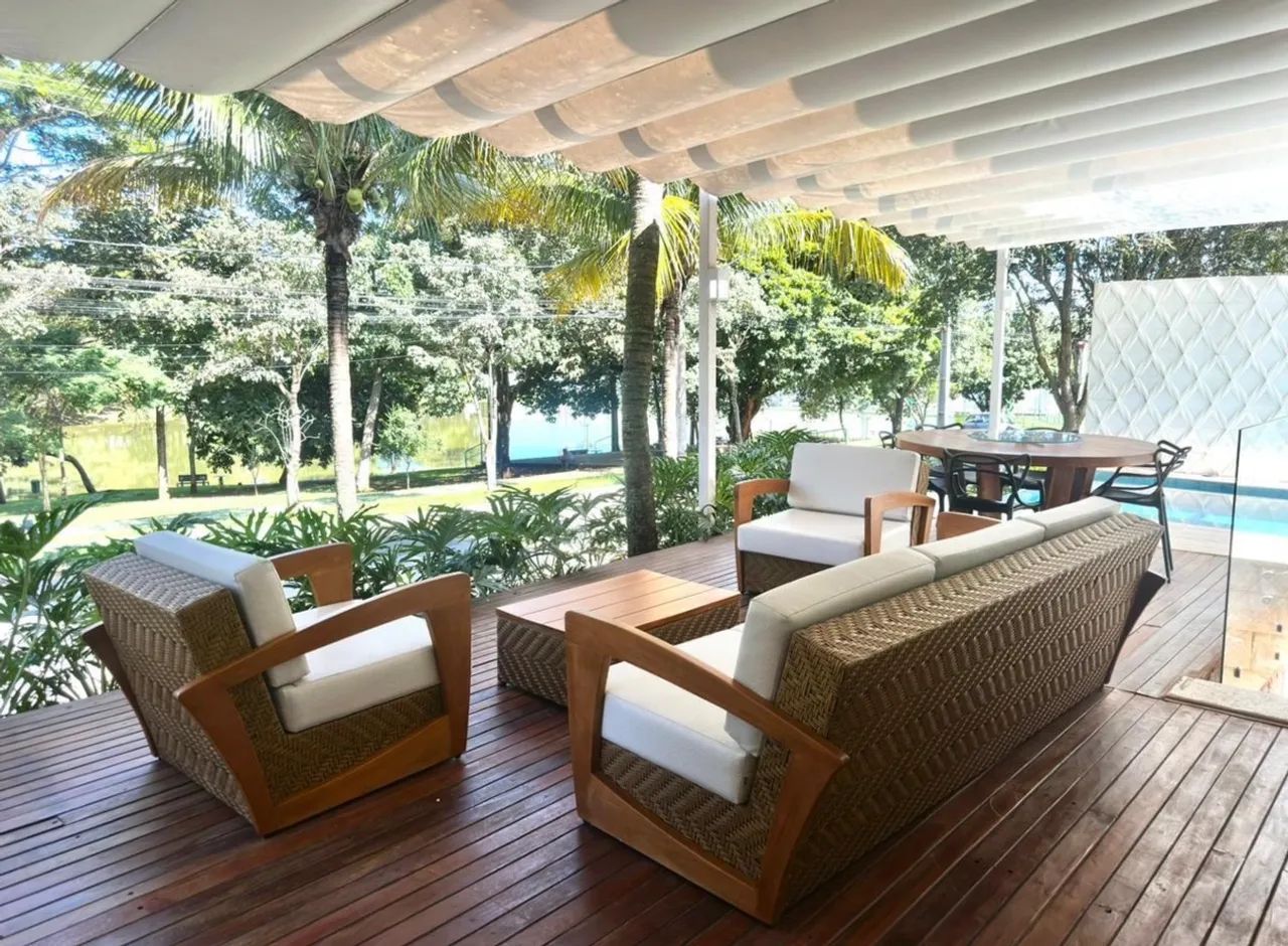 Jogo de sofá, poltrona e mesa de centro para área externa  - Foto 2