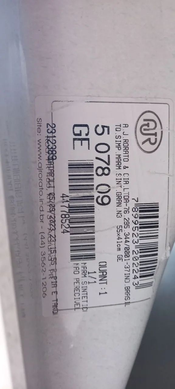 Tanque de Mármore 65704310631041122