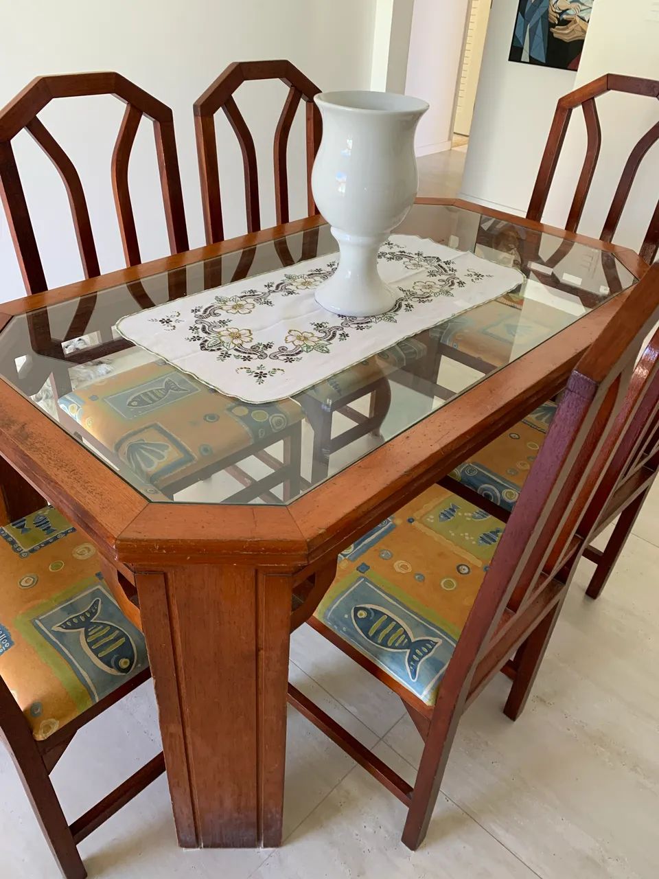 Mesa jantar com 6 cadeiras e Buffet - Foto 2