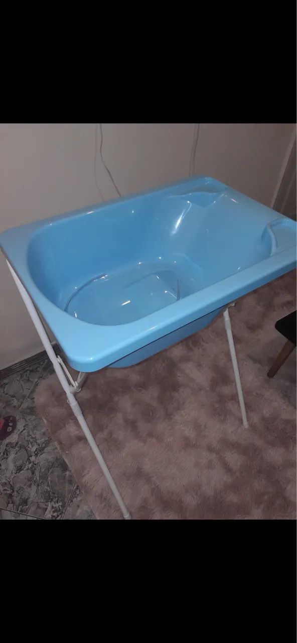 Banheira grande de pé