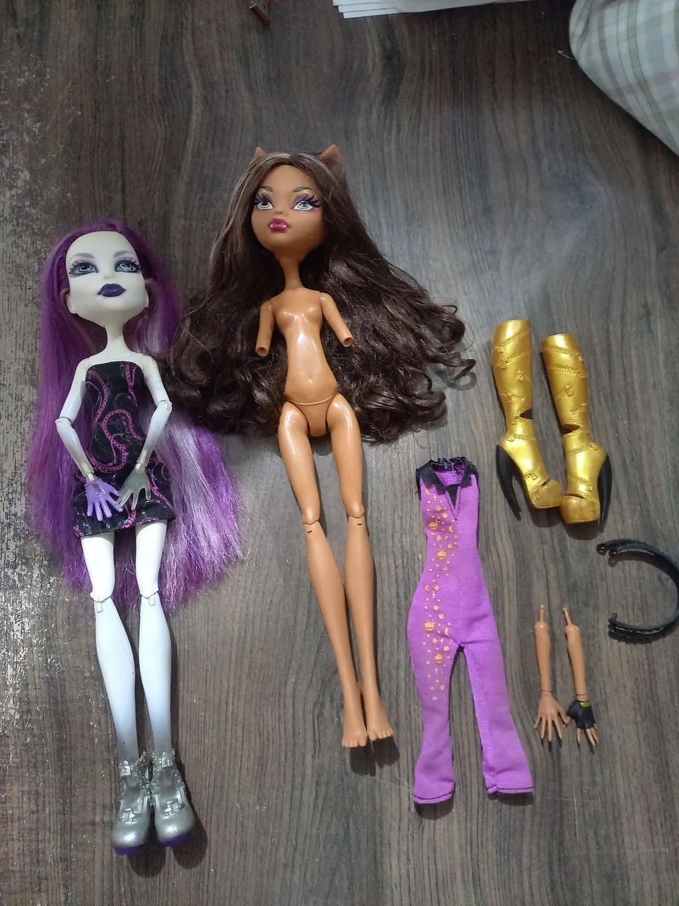 Monster high - spectra e clawdeen G1 juntas