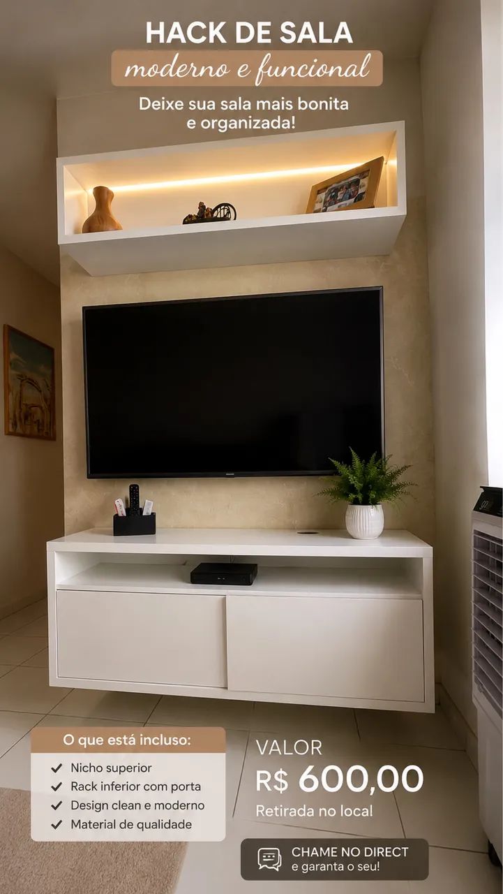 Hack para salada de TV