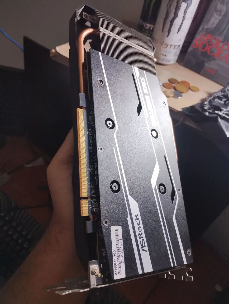 Placa de Vídeo AMD RX 7600 8GB ASROCK OC - Foto 3