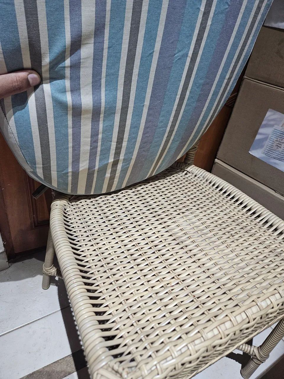 Cadeiras e banco para varanda/jardim - Foto 5