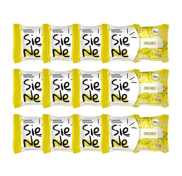 kit 12 sabonetes Siene 85g erva doce - val: 11/2026