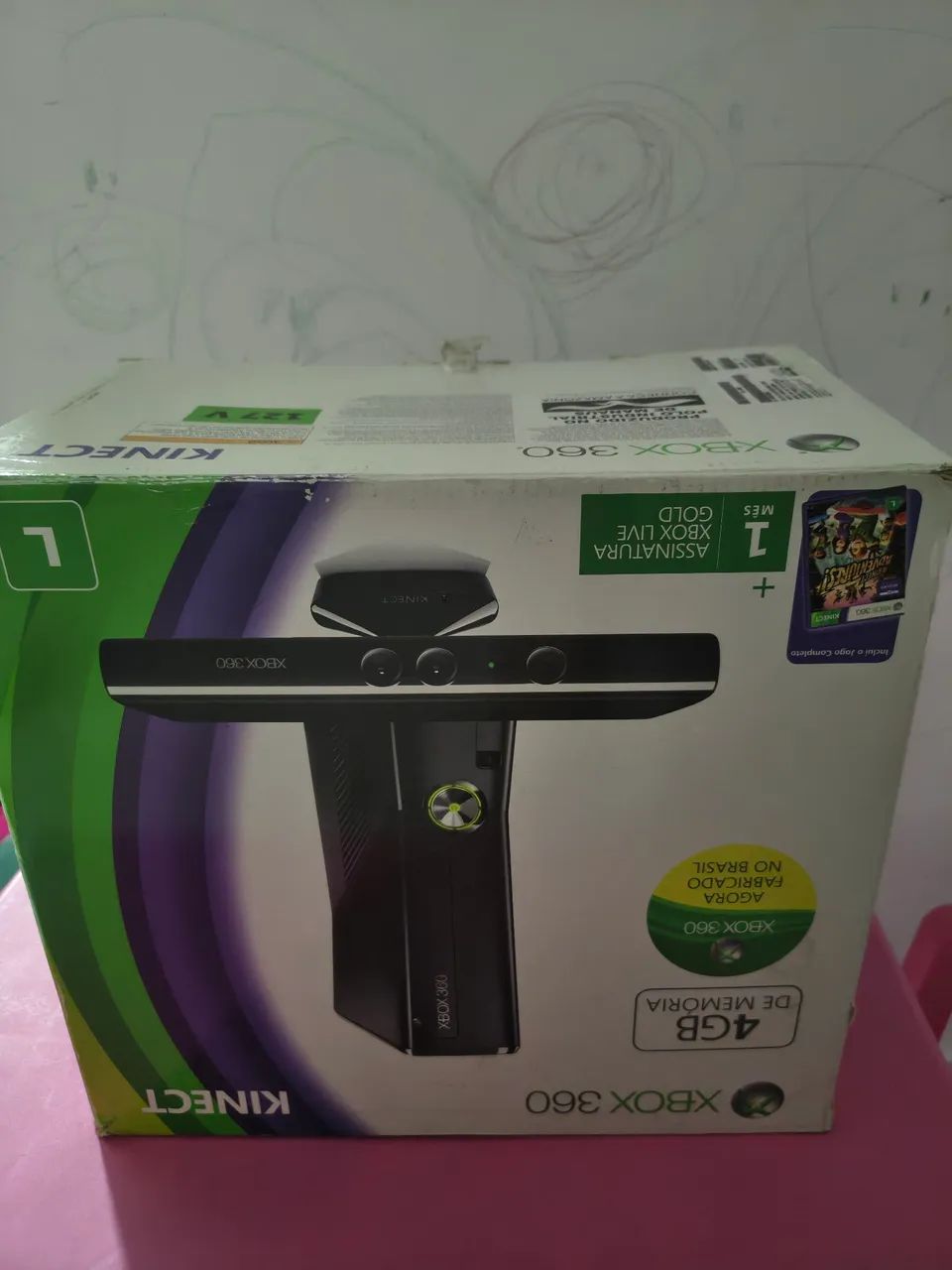 Xbox 360 slim com defeito