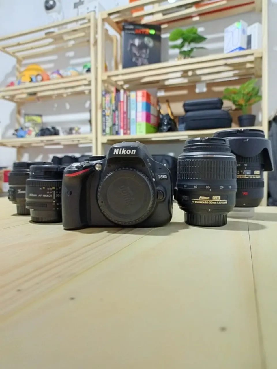 Câmera Nikon D5100 KIT Com 4 Lentes - Foto 2