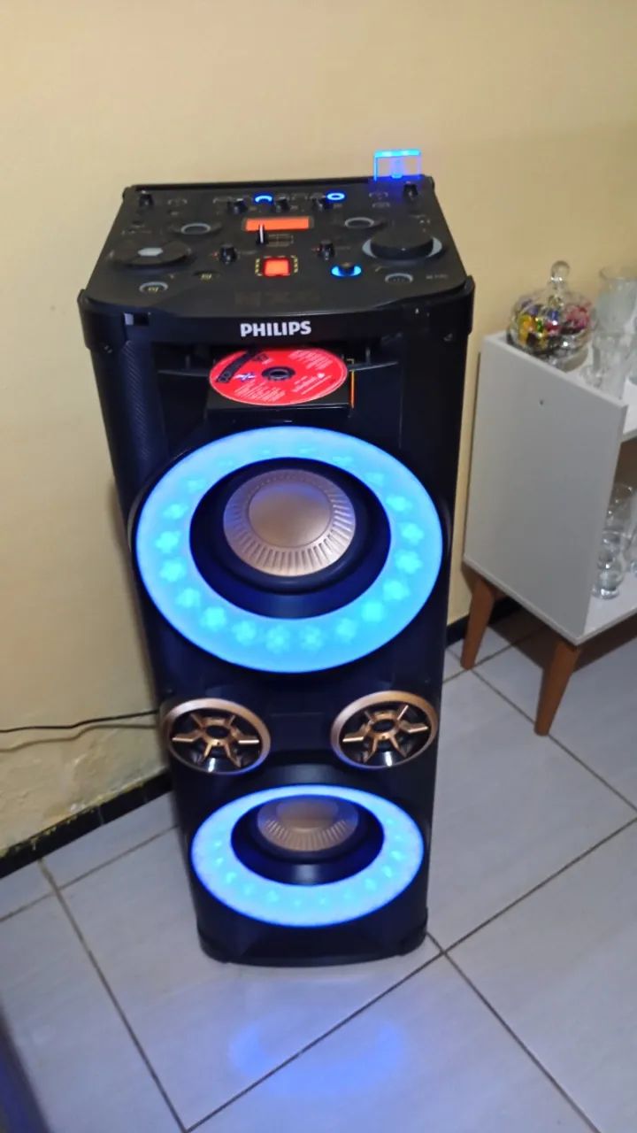 Um som da Philips NSX 2200 RMS completo vendo ou troco  - Foto 2