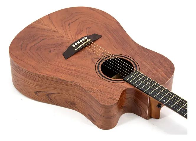 Violão Strinberg Fs4d Bgs Natural Bubinga Satin Forest Serie - Foto 4