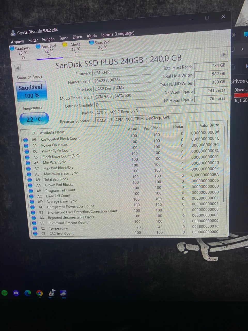 SSD SANDISK 240GB - Foto 3
