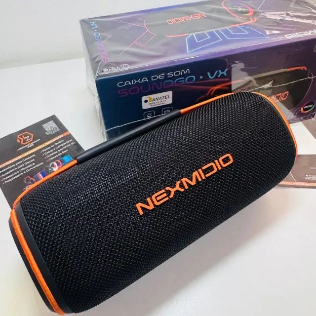Caixa De Som Bluetooth Estéreo MD-B04 Nexmidio - Foto 5