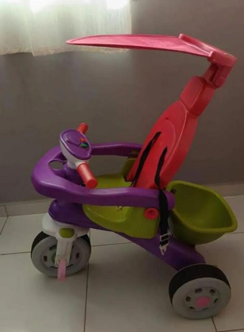 BAIXOU! Carrinho de passeio/triciclo