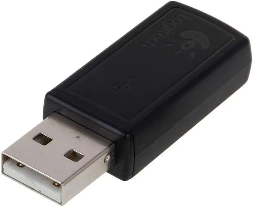 Receptor USB Dongle para mouse e teclado Logi-tech
