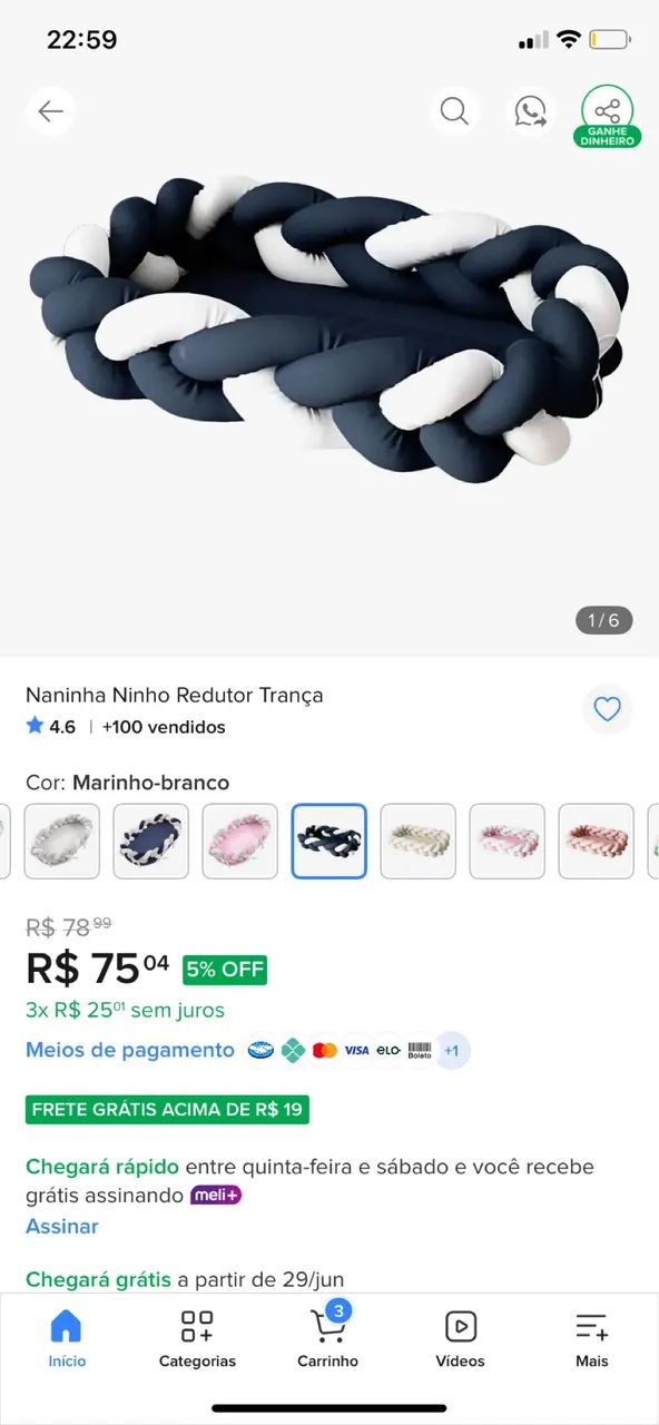 Enxoval para bebê  - Foto 3