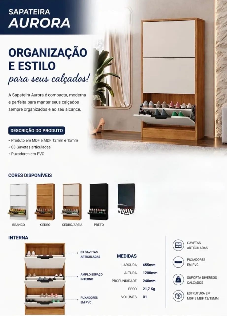 Sapateira NOVA  - Foto 2