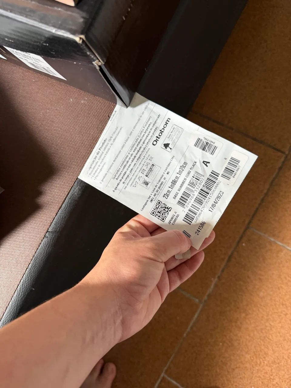 Cama box ortobom
