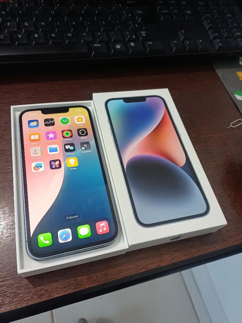 iPhone 14 azul 