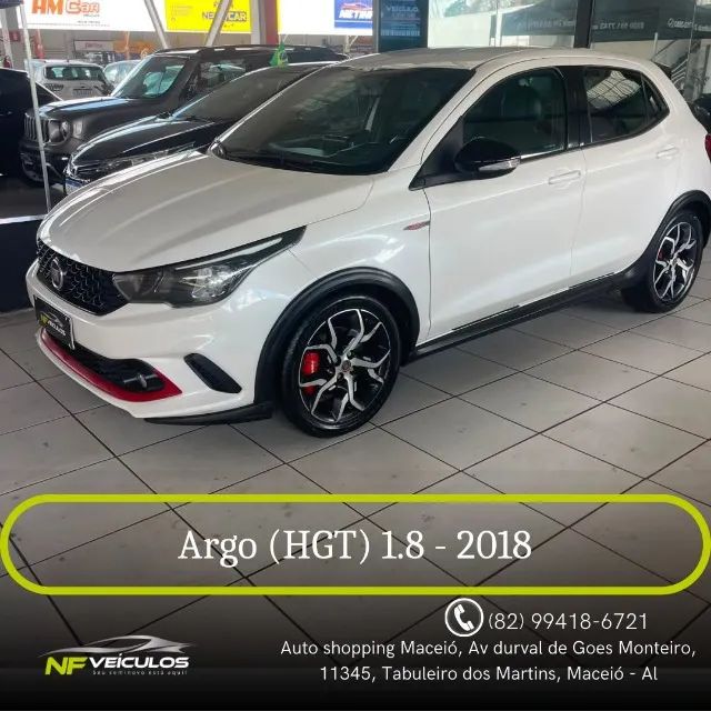 Fiat Argo ARGO HGT 1.8 16V Flex Mec. 2018