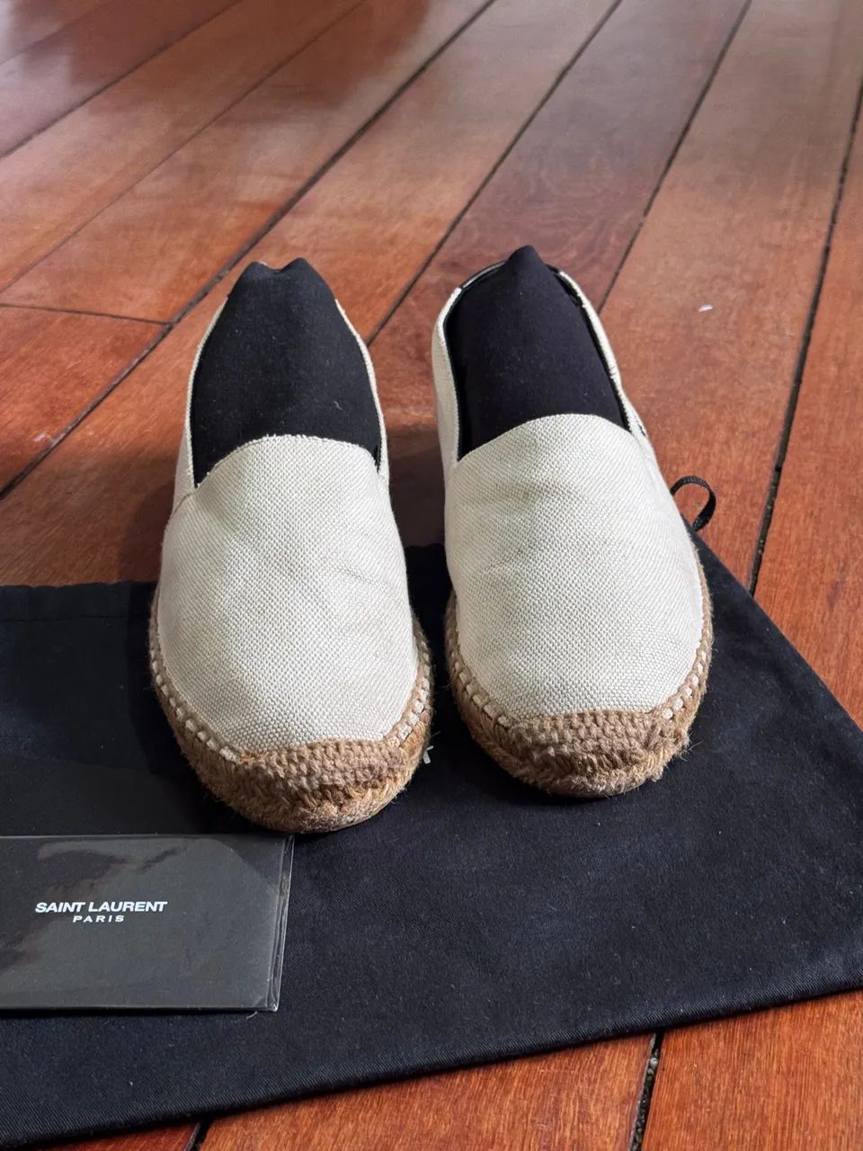 alpargata original saint laurent espadrille - Foto 3