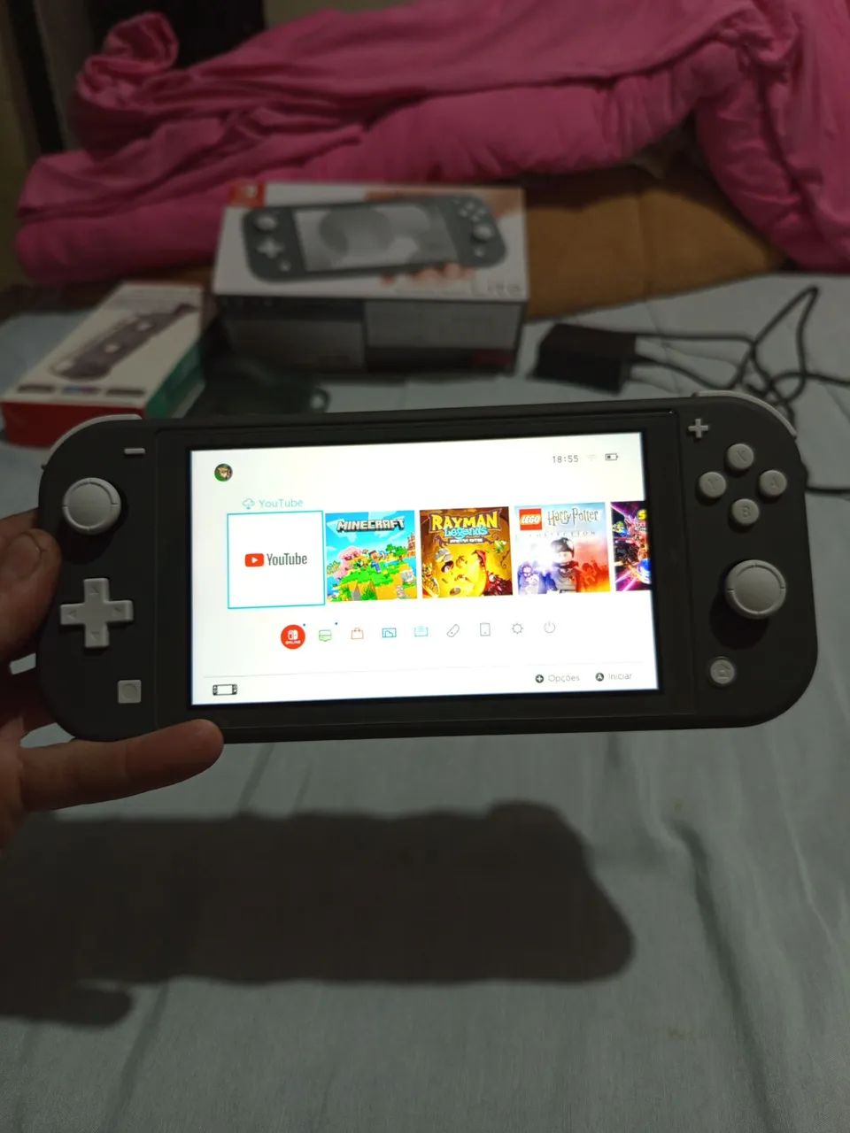 Nintendo switch lite Semi novo - Foto 3