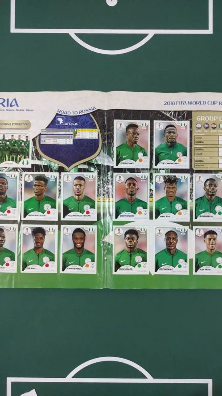 Álbum Copa 2018 COMPLETO 421229705539758081