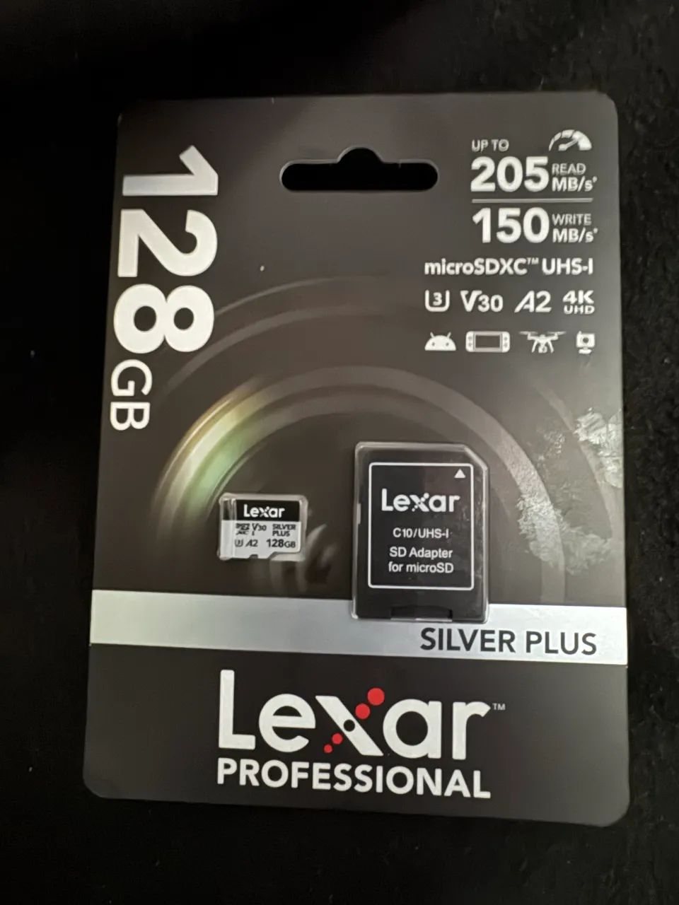 Micro sd lexar 128gb v30