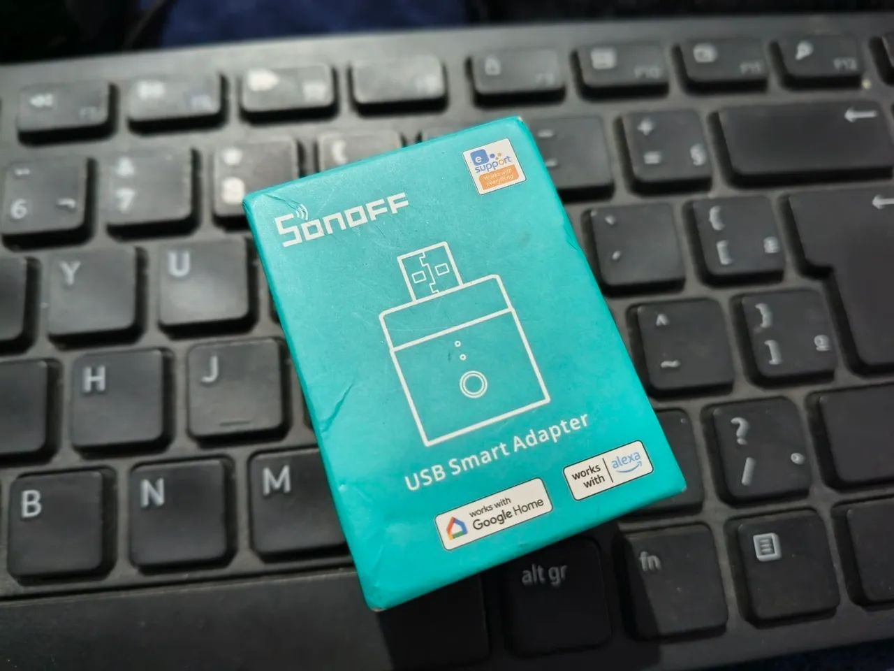 Sonoff Micro 5v Usb Adaptador Wifi Automação Alexa Google Home