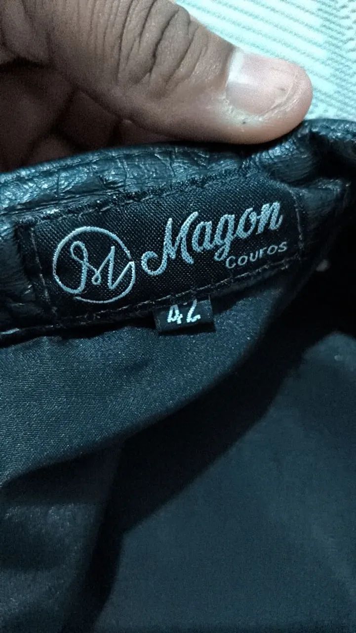 Calça de couro Magon - Foto 5