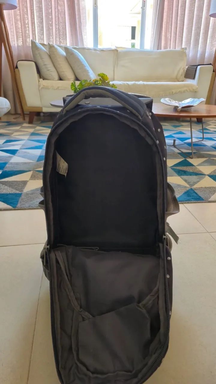 Mochila Samsonite com Rodinhas - Espaçosa e Resistente