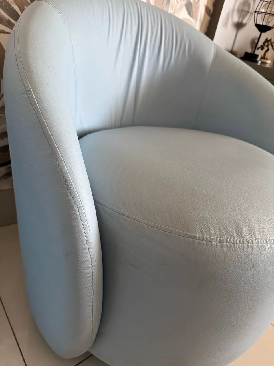 Poltrona azul 