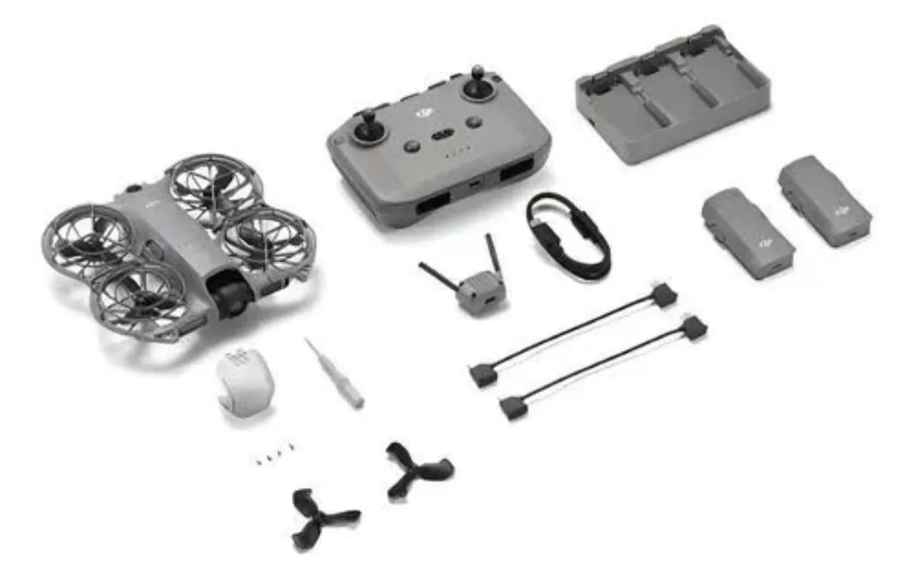 Dji Drone Neo 2 - flymore 3 bateria + controle  - Foto 2