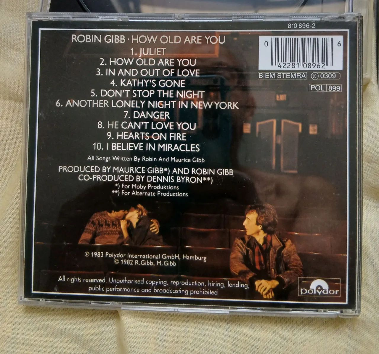 Cd Robin Gibb  - Foto 2