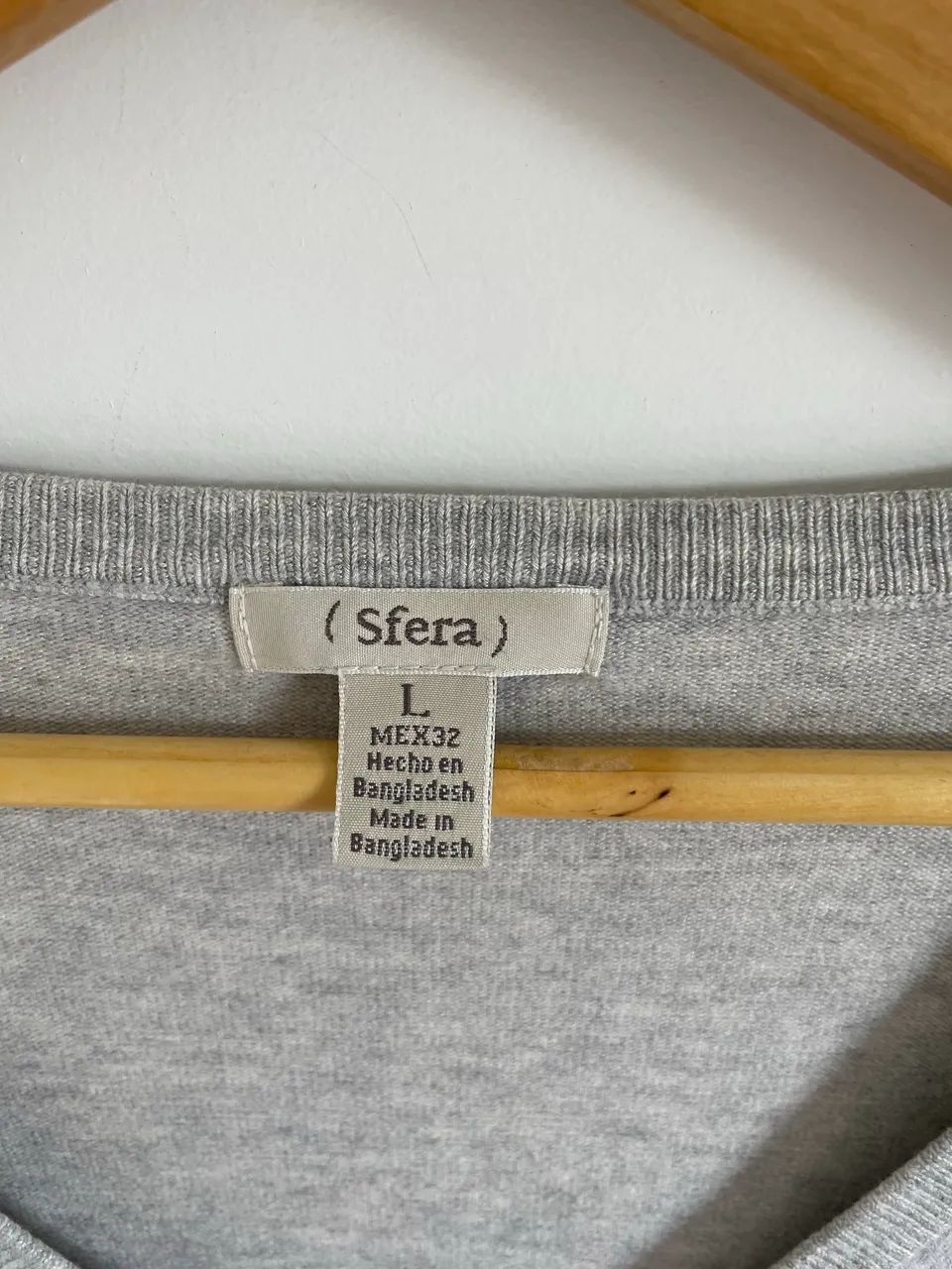 Suéter tricô veste M / G cinza Sfera - Foto 4