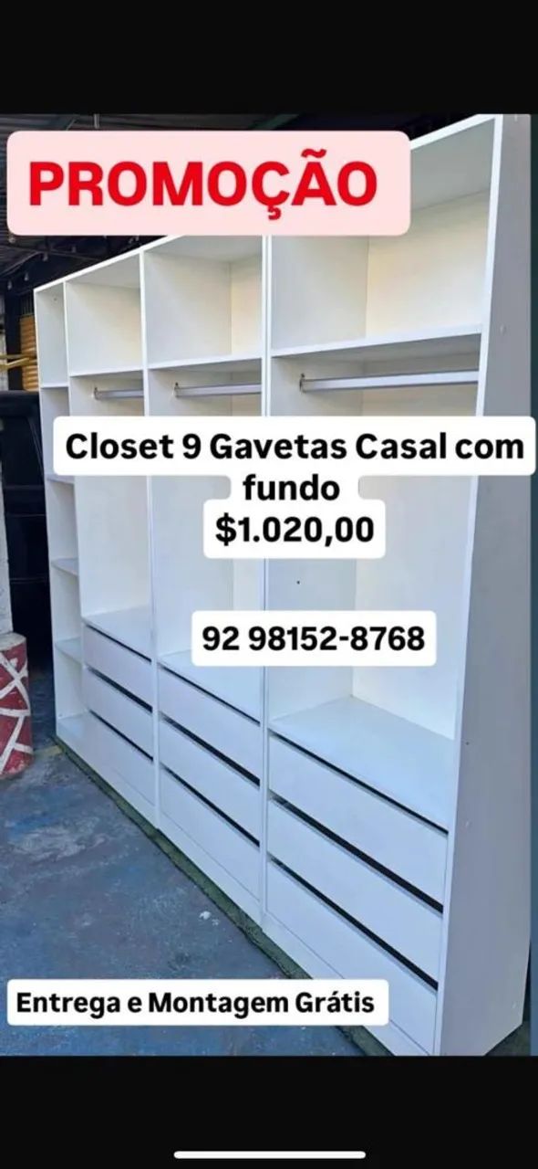 Closet EM OFERTA PROMOÇÃO 