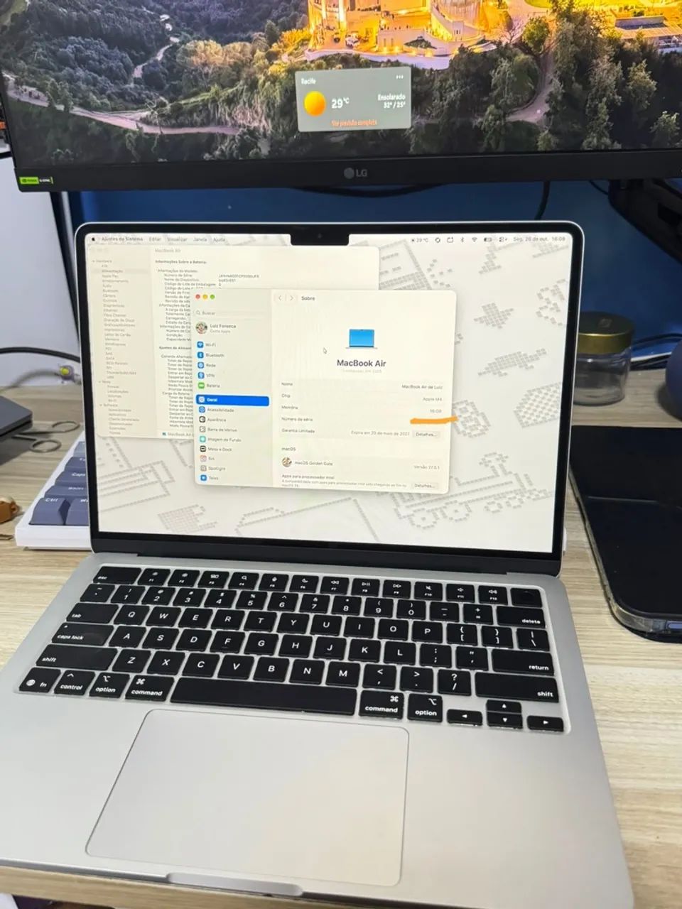 Macbook air M4 na garantia  - Foto 3