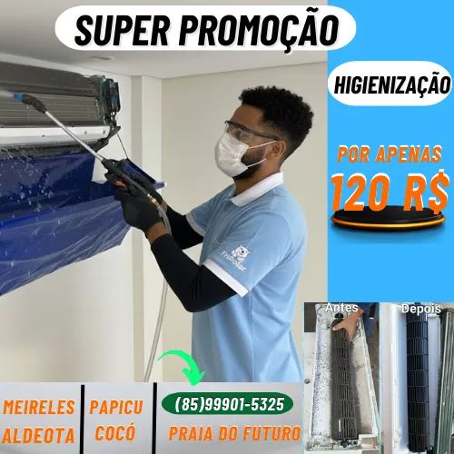 vende-se limpeza de AR-CONDICIONADO 