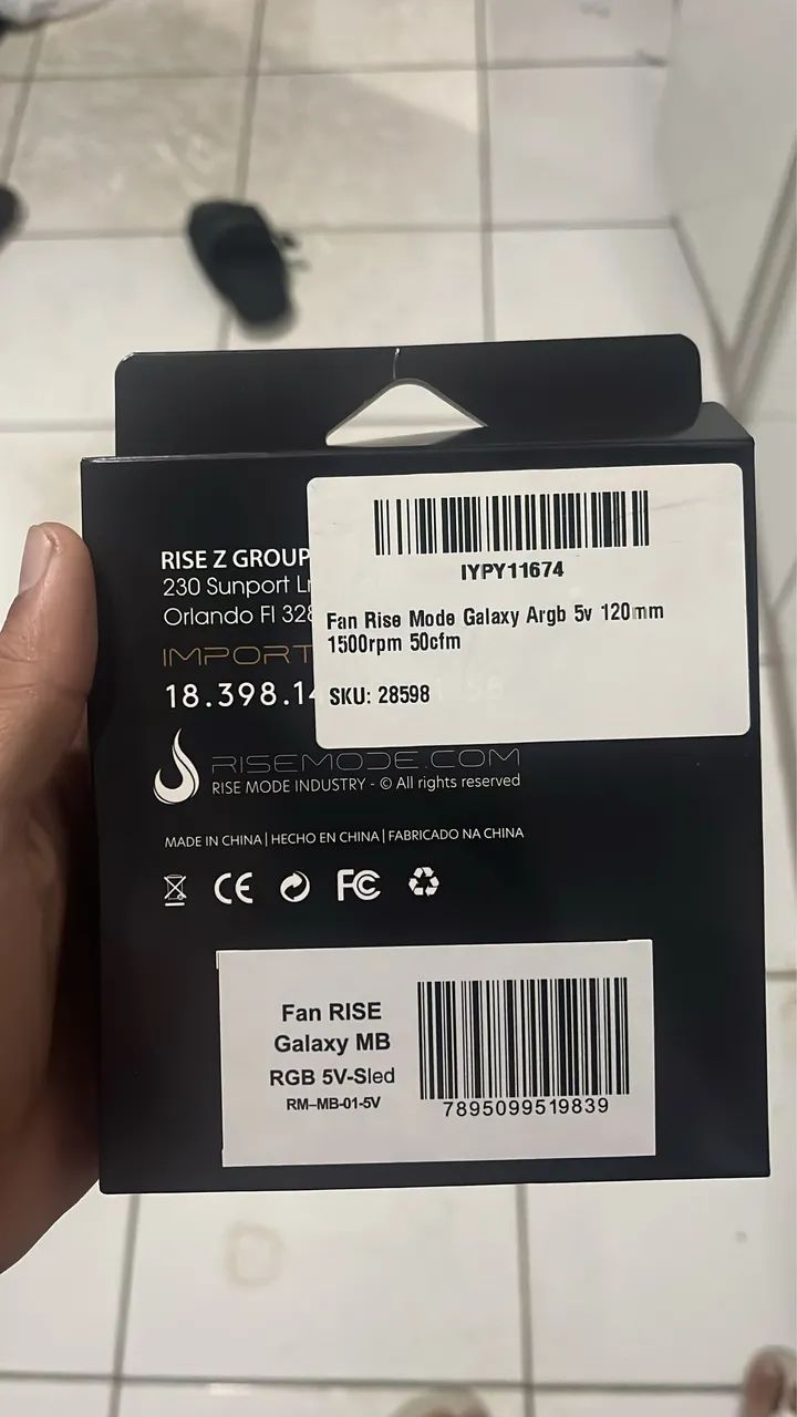 Fan rise mode Argb