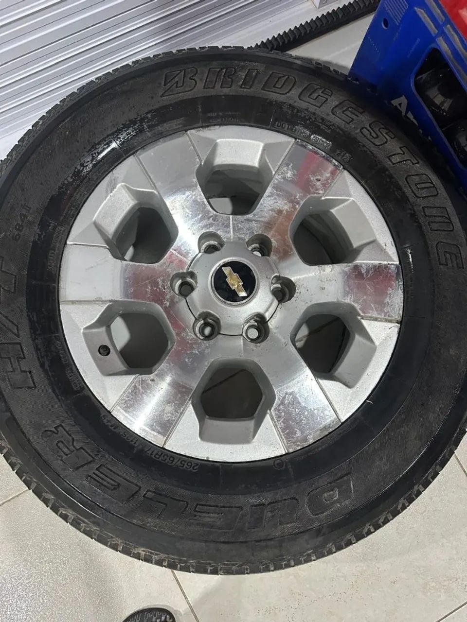 Conjunto completo de pneus e rodas da S10 - Foto 3