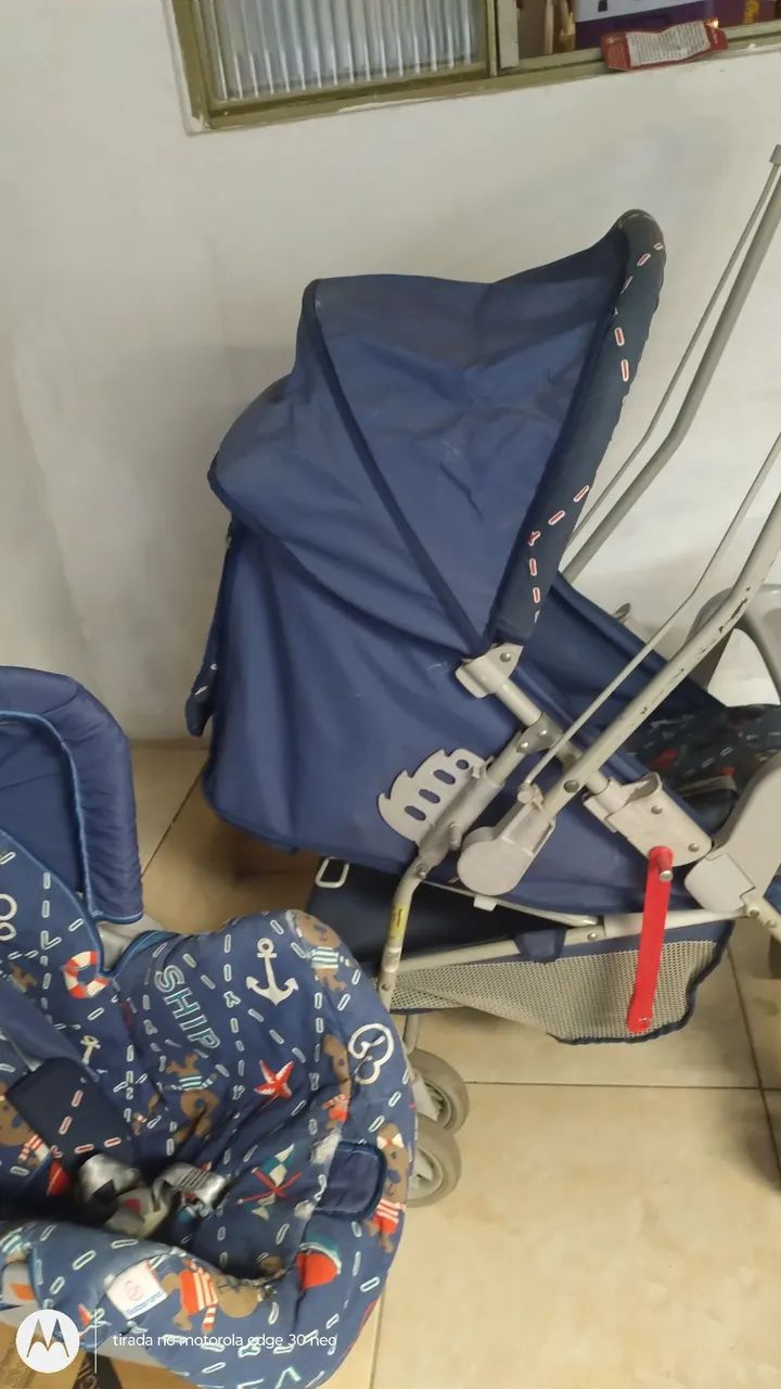 Conjunto de carrinho e BB conforto  - Foto 3