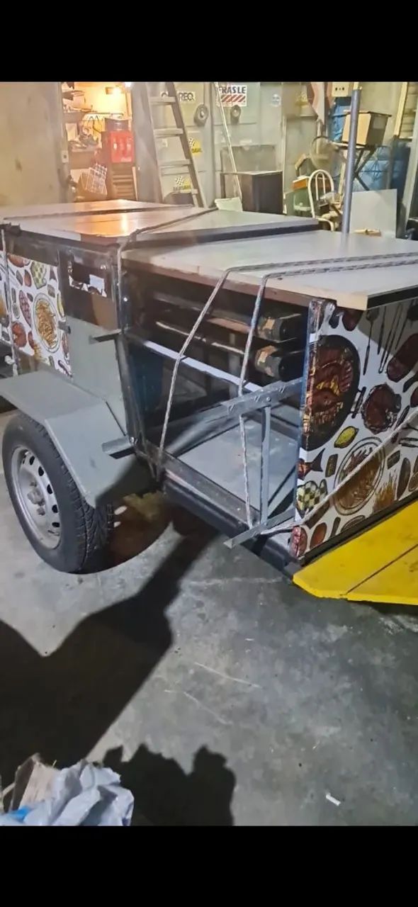Carretinha de espetinho  - Foto 3