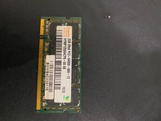 Memoria RAM 2GB DDR2 Notebook