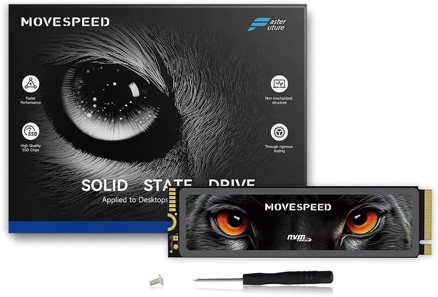 Ssd Movespeed Nvme m.2 Gen4 4TB