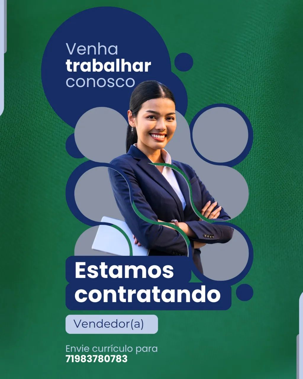 Vendedor vaga de trabalho 