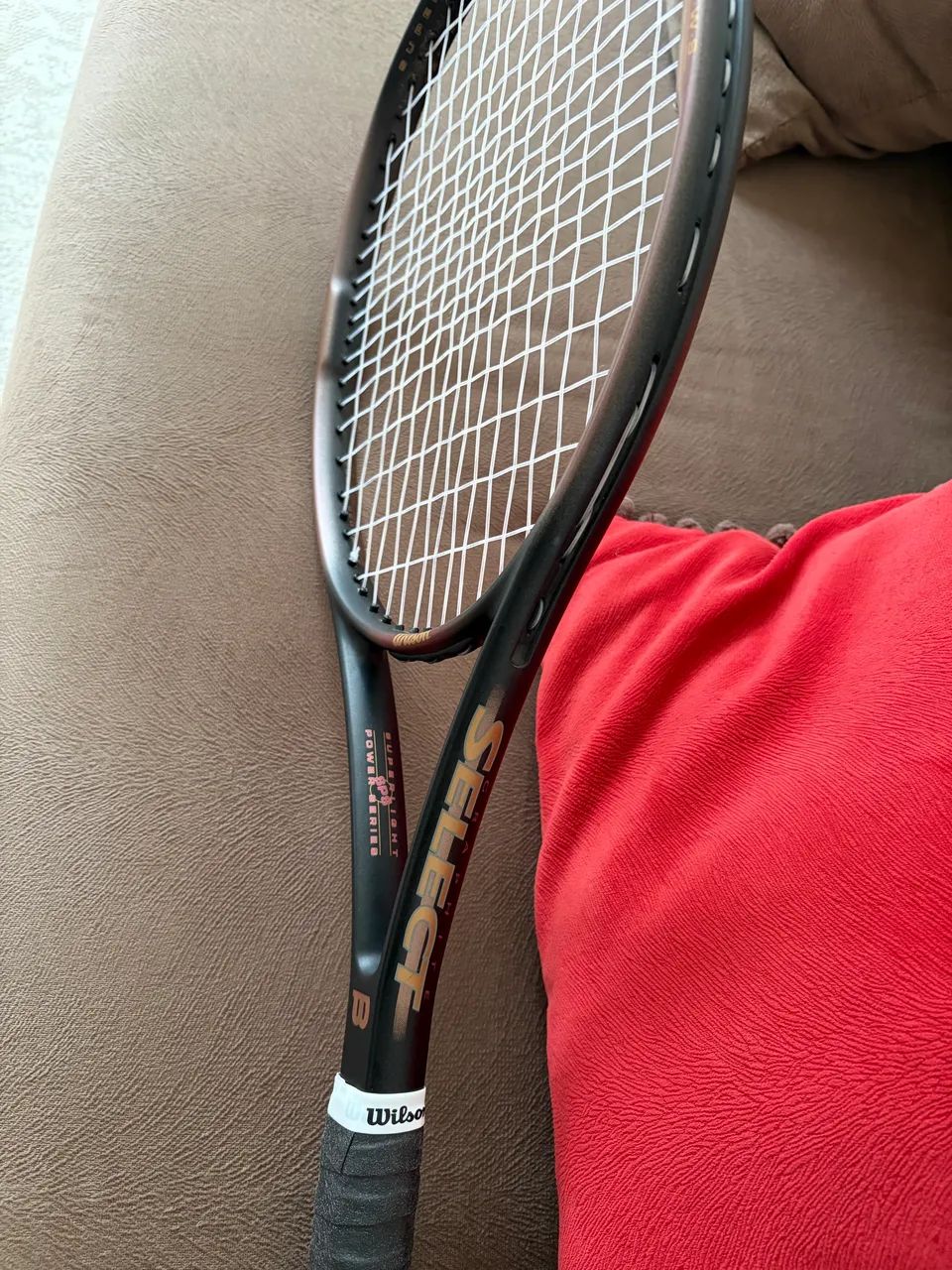 Raquete Wilson Pro Staff/ Graphite Select Mid size + capa original